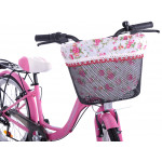 Detský bicykel 24" Fuzlu Montana 6-prevodový ružový